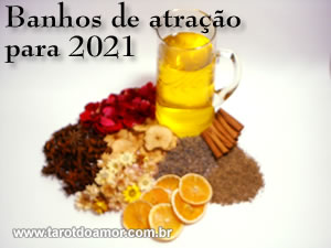 Banhos de atração para 2021 Banhos de atração para 2021